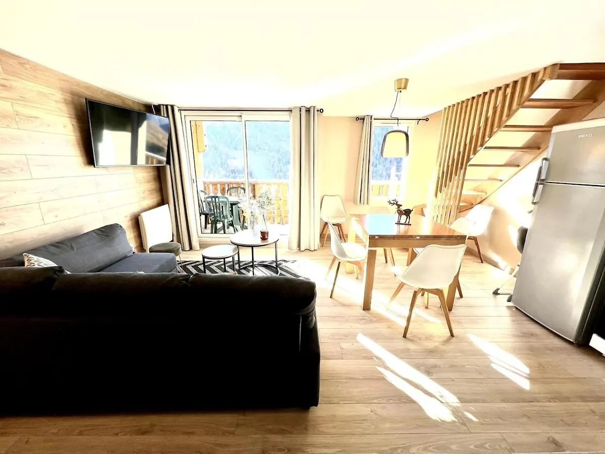 Cosy 8-10Pers Vue Montagne Isola 2000 Apartment